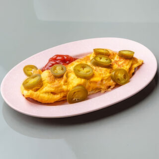 ハラペーニョオムレツ